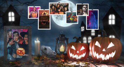 Halloween Photo Album Digital Photo Album  for your Holiday Memories